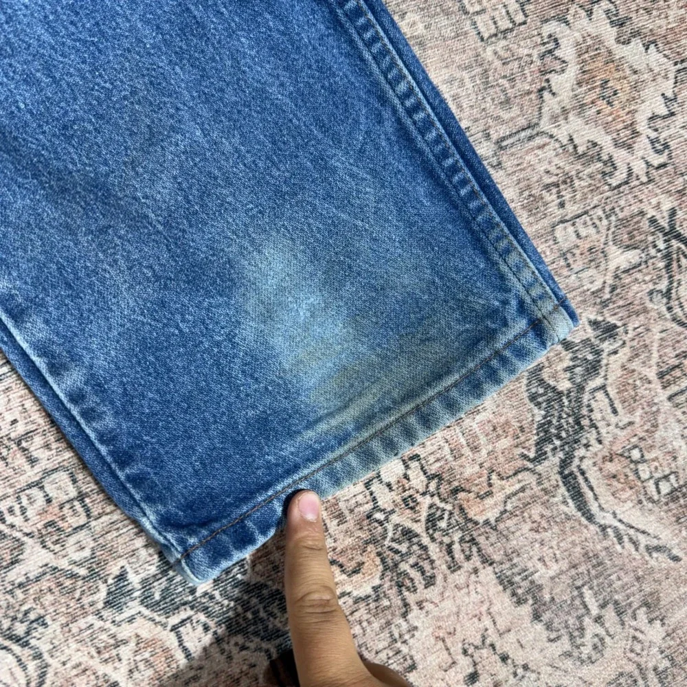 Wrangler 13MWZ Cowboy Cut Blue Jeans Mens 36x34 Vintage Made in USA Denim Pants